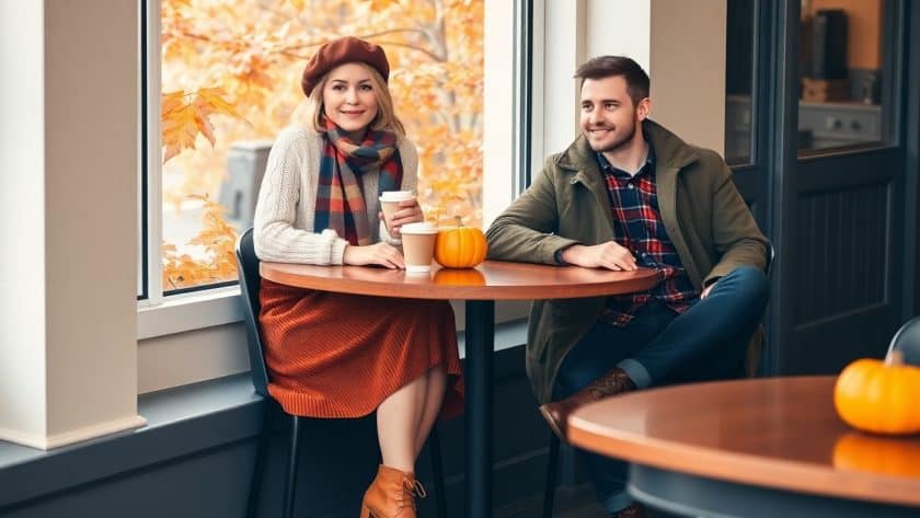 cozy coffee date outfits for fall nps
