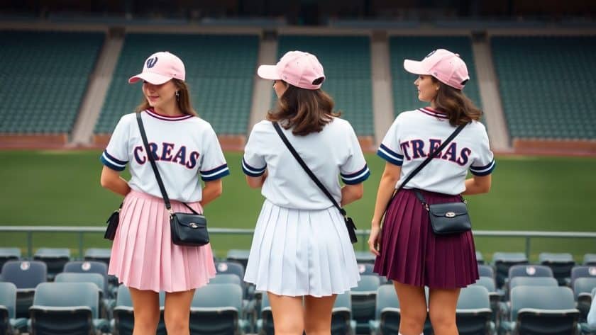 cute baseball game outfits aka