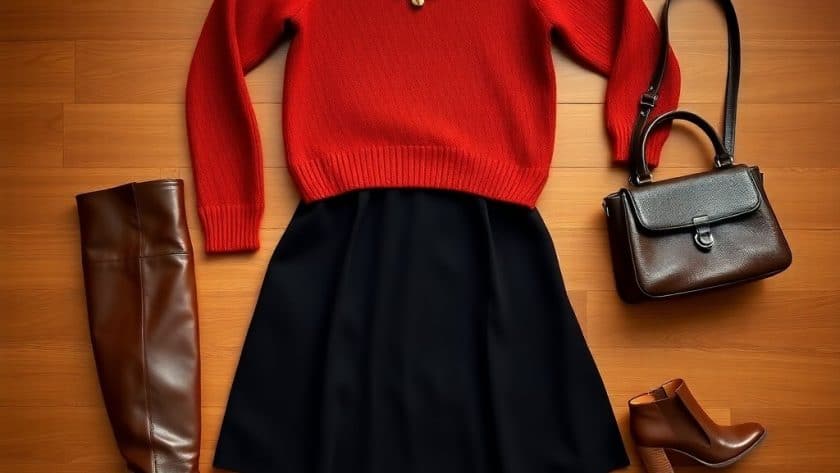 pear shape fall outfit