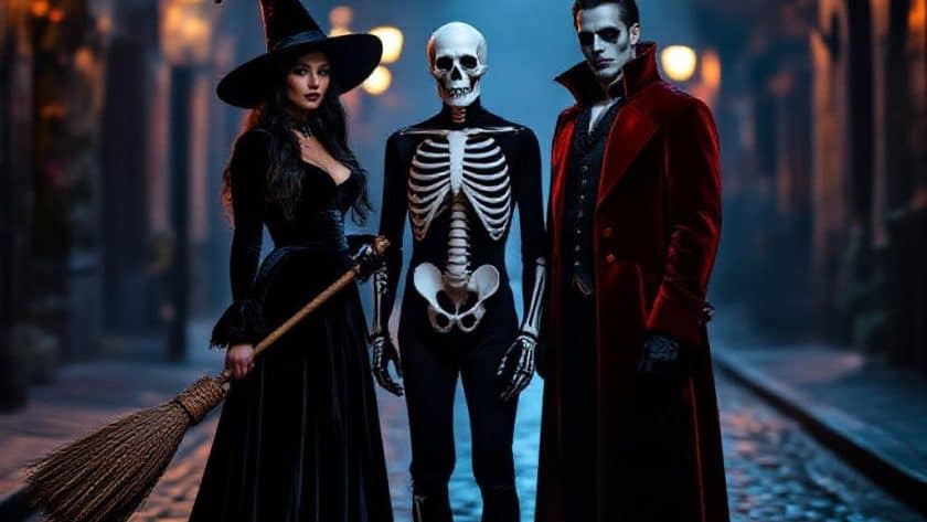 trio halloween costumes for adults