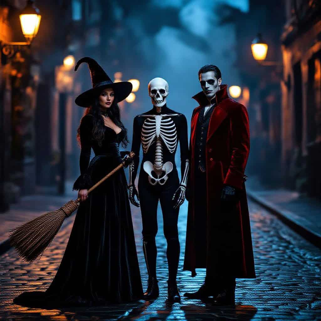 trio halloween costumes for adults
